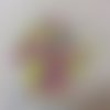 Perle acrylique 4mm bicône à facette - lot de 25