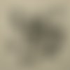 Perle soucoupe intercalaire bronze 8mm en métal - lot de 15