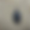 Pendentif aigle incas condor argenté 19mm en métal gravé plume