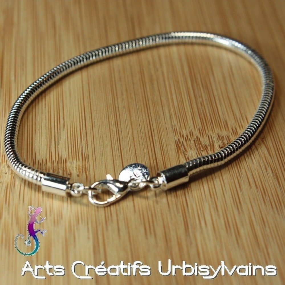 bracelet maille serpent argent type pandora bracelet maille serpent argent type pandora