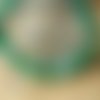 Perle ronde en agate verte naturelle 8mm