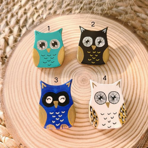 Broches chouette