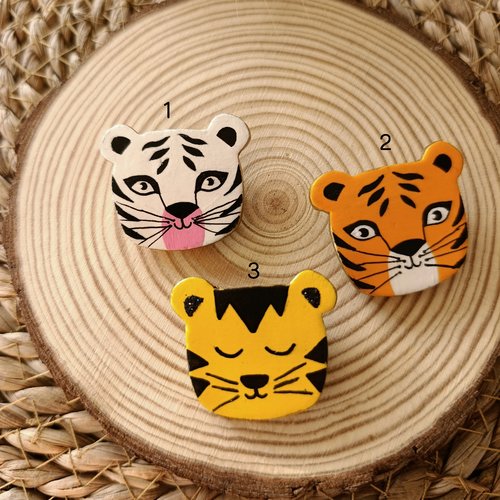 Broches tigre