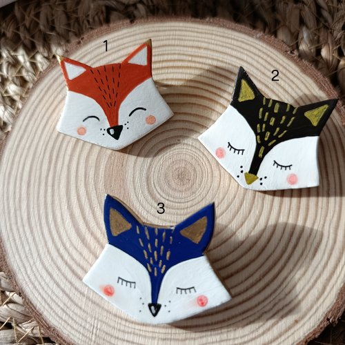 Broches renard