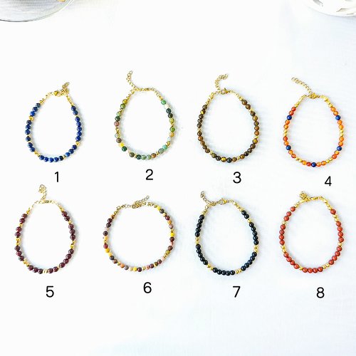 Bracelet en pierres naturelles
