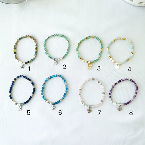 Bracelet en pierres naturelles