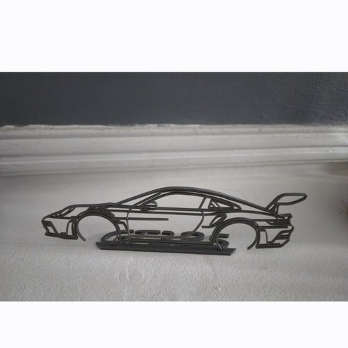 Silhouette porsche 911