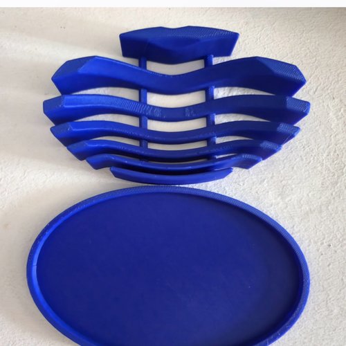 Porte-savon design & repose-cuillère - finition imperméabilisée - impression 3d