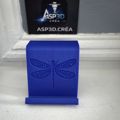 Support smartphone design libellule – collection nature