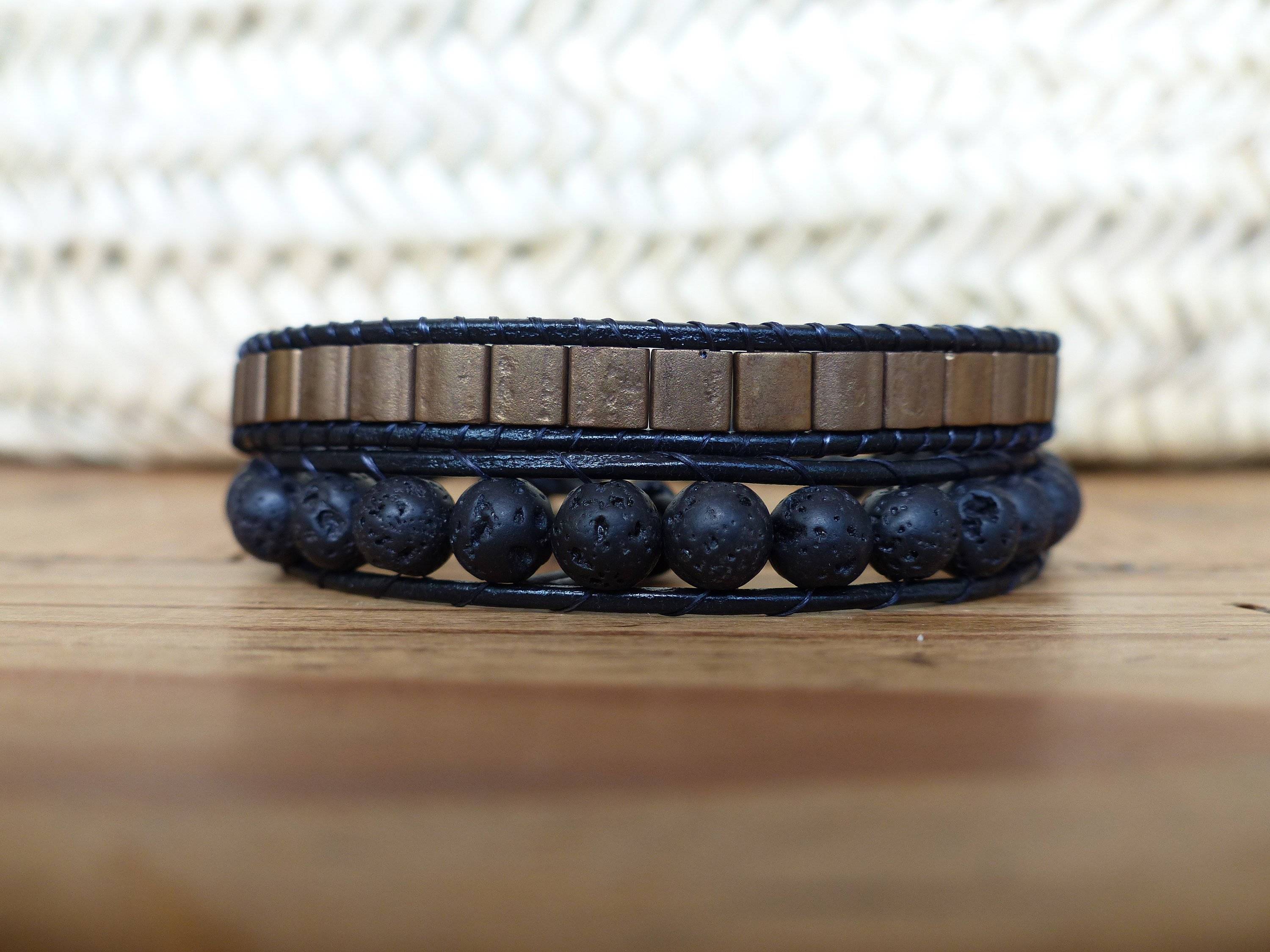 bracelet homme cuir et pierre bracelet homme cuir et pierre