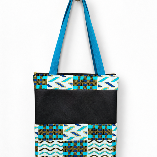 Sac tote bag avec fermeture éclair