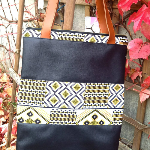Tote bag avec fermeture éclair