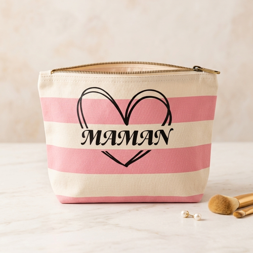 Trousse de toilette personnalisée maman