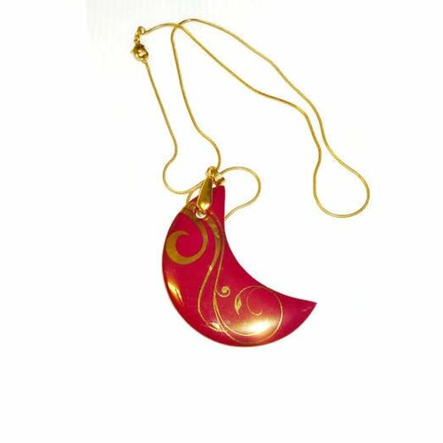 Bijou  en porcelaine en demi lune