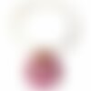 Bijou en porcelaine les cercles rouges