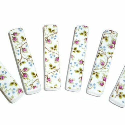 Porte couteaux les chardons roses