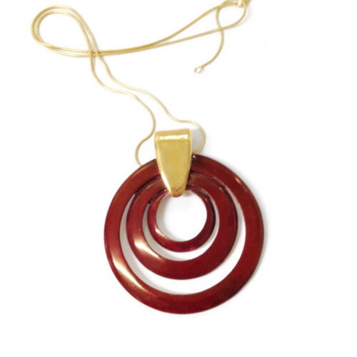 Bijou en porcelaine   les trois cercles