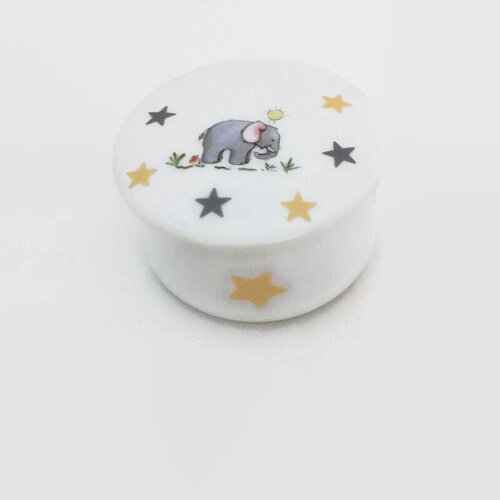 Boite à dents de lait - l'éléphant dans les étoiles