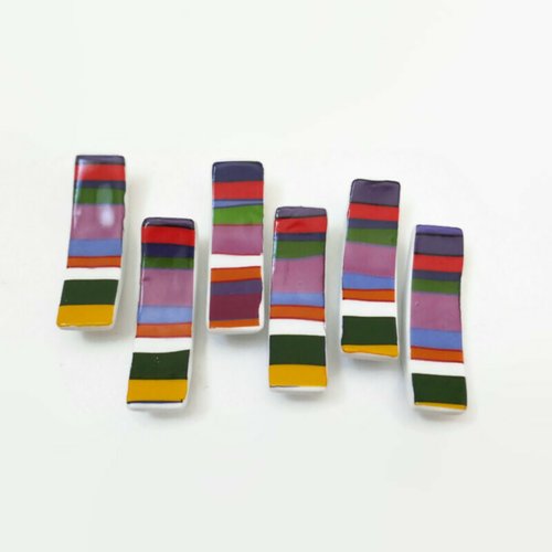 Porte couteaux multicolores