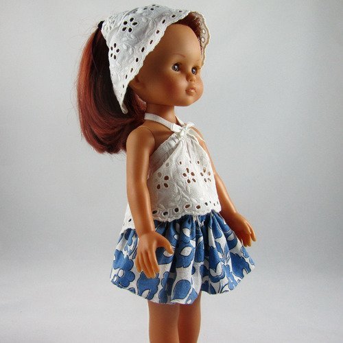 Vêtements pour poupée 32cm "chérie corolle" - "tenue d'été"
