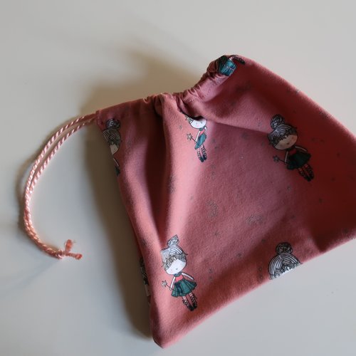 Sac à doudou, à goûter, à trésor, rangement - objectif "zéro déchet"