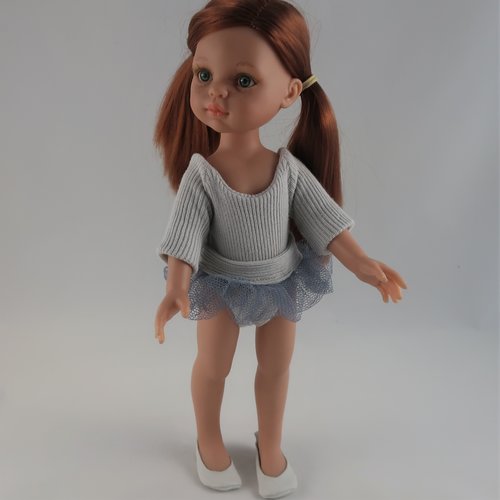 Vêtements pour poupées chéries corolle, paola reina, 32/33cm - "la danseuse"