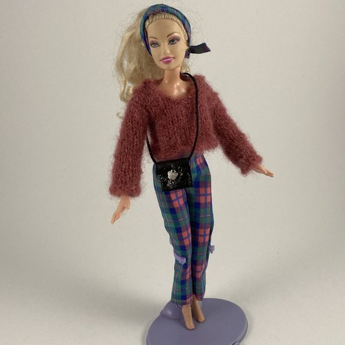 Vêtement pour poupée barbie - "tenue détente"