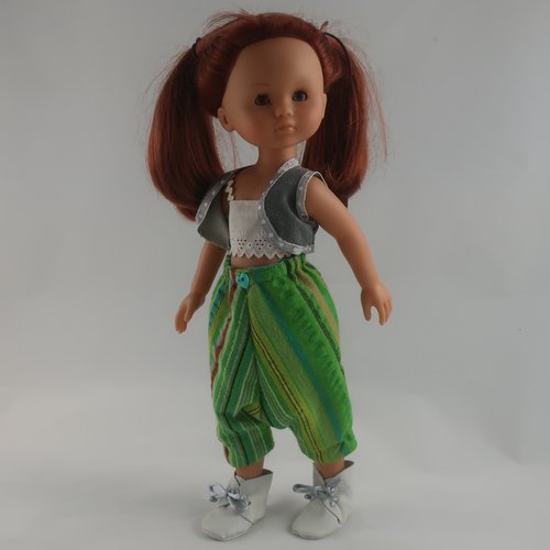 Vêtements pour poupées chéries corolle, paola reina, 32/33cm - "ensemble estival"