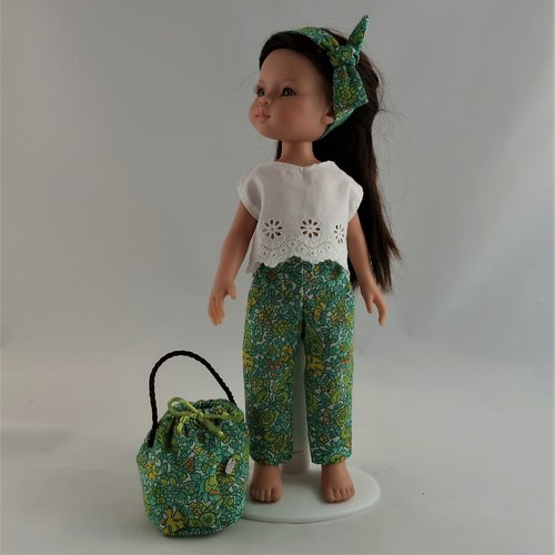 Vêtements pour poupées chéries corolle, paola reina, 32/33cm - "au printemps" - commande - réservé