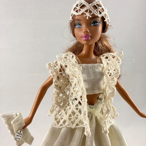 Vêtements pour poupée barbie - "haute couture"