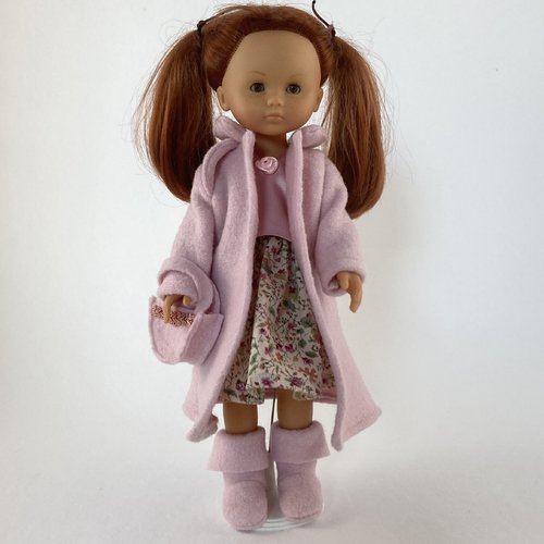 Vêtements pour poupées chéries corolle, paola reina, 32/33cm - "c'est l'hiver"