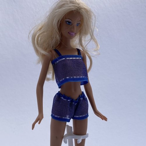 Vêtement pour poupée barbie - maillot de bain 2 pièces