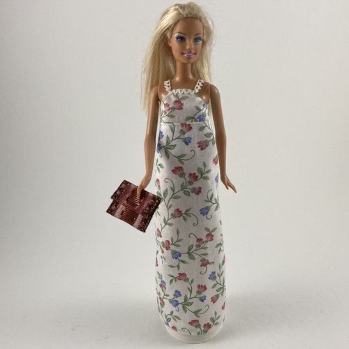 Vêtement pour poupée barbie - "robe longue"