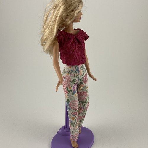 Vêtement pour poupée barbie - "ensemble détente"