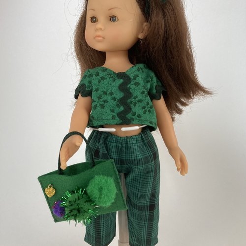 Vêtements pour poupées chéries corolle, paola reina, 32/33cm - "au printemps"