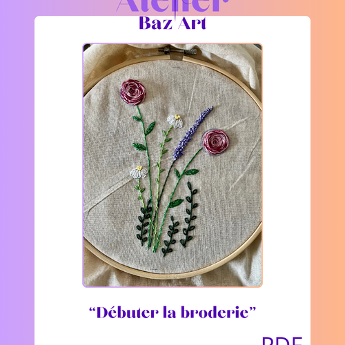 Ebook broderie débutant – guide pratique pour apprendre à broder pas à pas