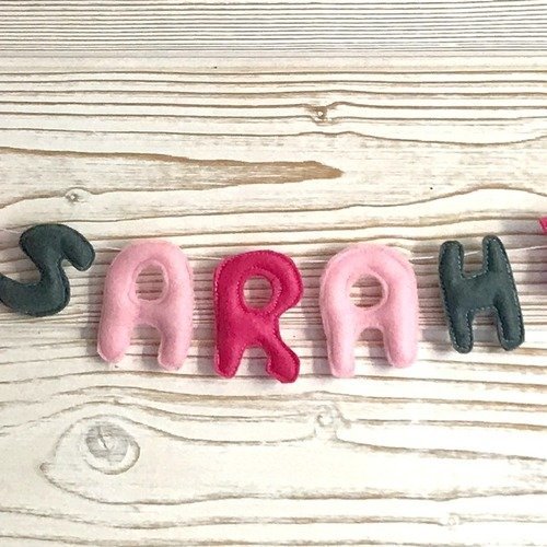 Guirlande prenom personalisée