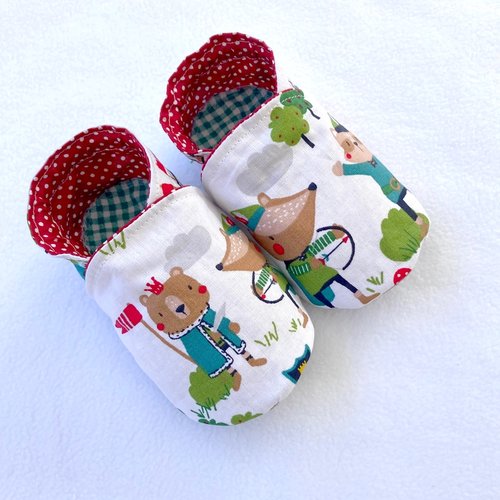 Chaussons bébé souples