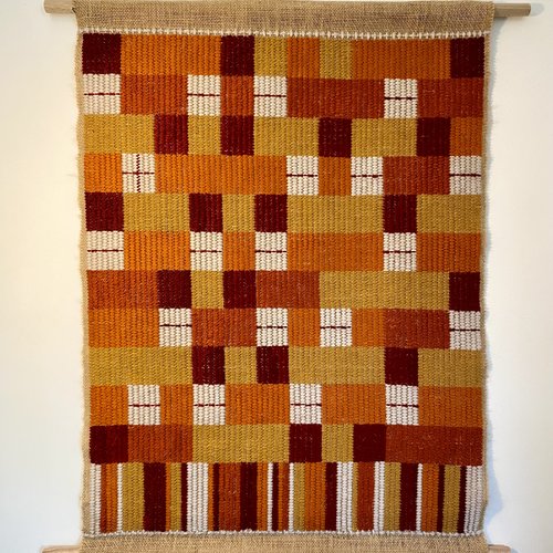 Tapisserie artisanale laine