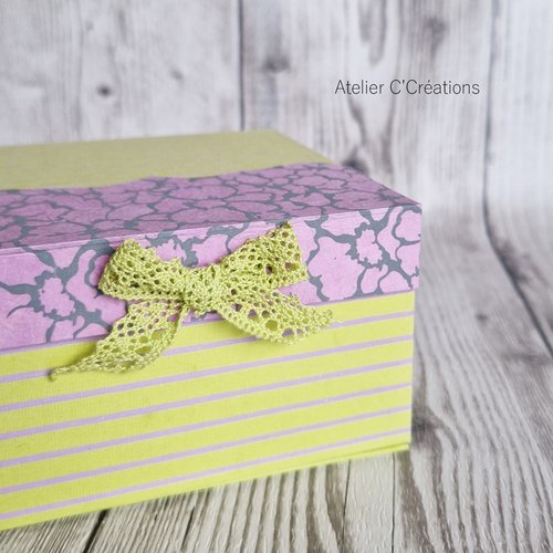 Coffret, écrin { eglantine } écrin à bijoux ou à secrets, coffret de rangement, coffret maquillage, boite à bonbons