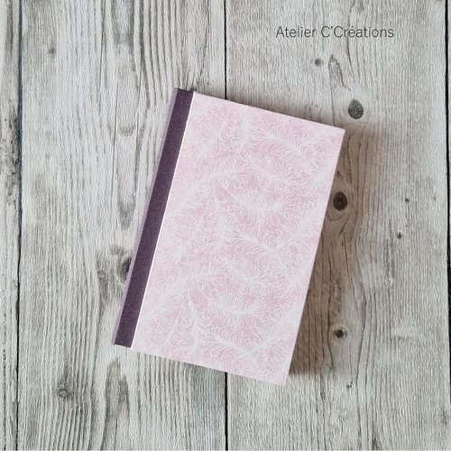 Carnet format a6 { pplume } cahier d'écriture, carnet de note de petit format à glisser dans son sac ou poche