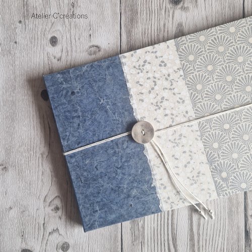 Livre d'or carnet d'écriture, à secrets, de dessins ou aquarelle - format paysage