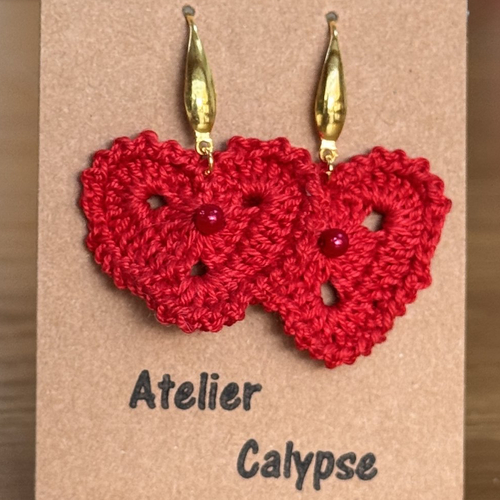 Boucles d'oreilles au crochet