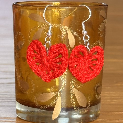 Boucle d'oreille au crochet