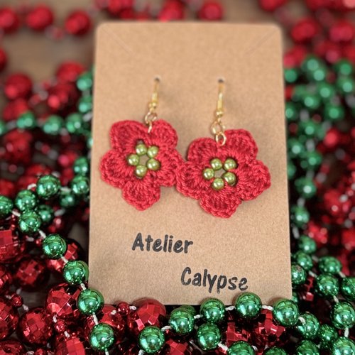 Boucles d'oreilles au crochet