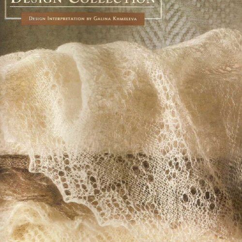 Très rare !!! grande livre (55 pages) modèles châles,palatins,écharpes  en dentelles de laine angora. tutoriels anglais en format pdf