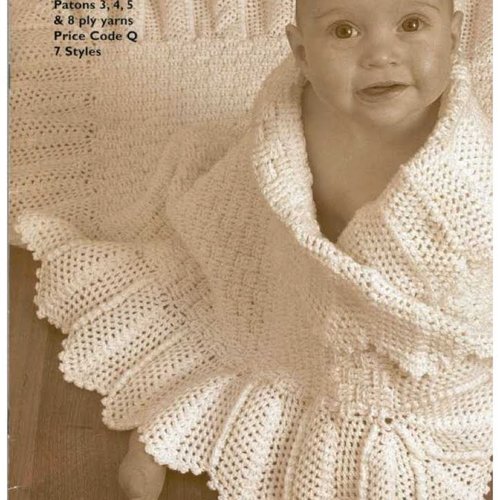 Magazine vintage patons en pdf. modèles couvertures en tricot couleur blanche.patterns, tutoriels anglais  format pdf