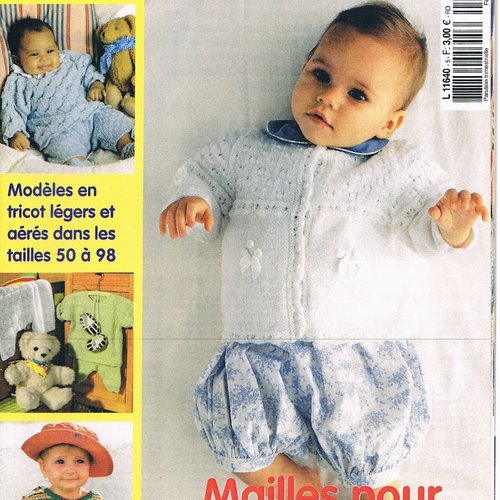 Vintage.magazine diana  bébé français en format pdf .modèles en tricot pour bébé.patrons, tutoriels en français.