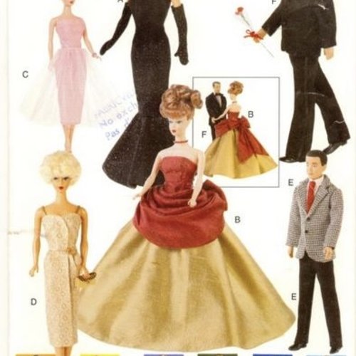 Magazine vogue craft vintage en format pdf modèles vêtements barbie,  patron de couture-coupe,tutoriels français,anglais,pdf anglais