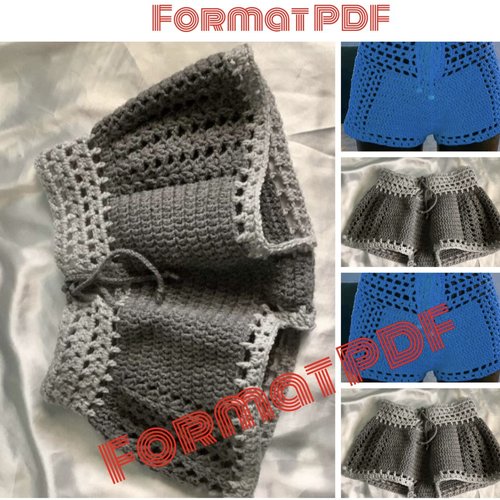 Modèle petit chort pour femme,fille (36-38)
